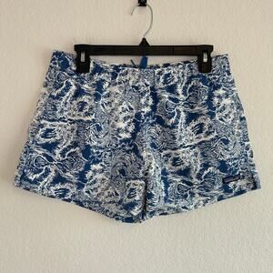 Patagonia Barely Baggies Crash Endless Blue Women's Sz M